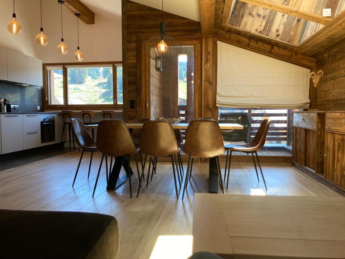 Le Lodge Chasse Montagne Les Gets Zewnętrze zdjęcie