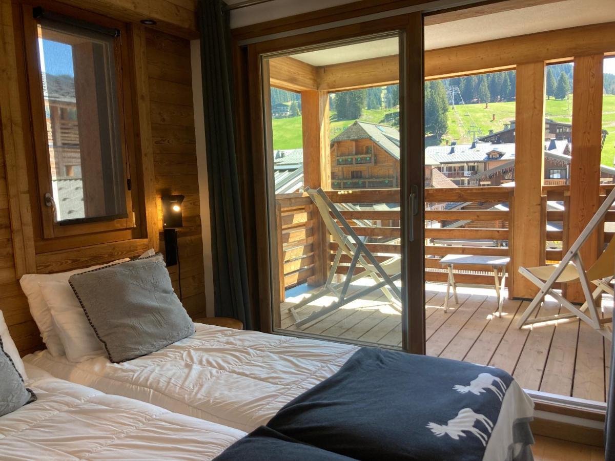 Le Lodge Chasse Montagne Les Gets Zewnętrze zdjęcie