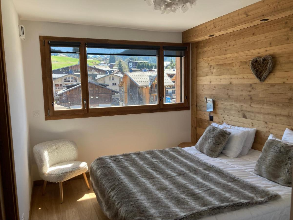Le Lodge Chasse Montagne Les Gets Zewnętrze zdjęcie