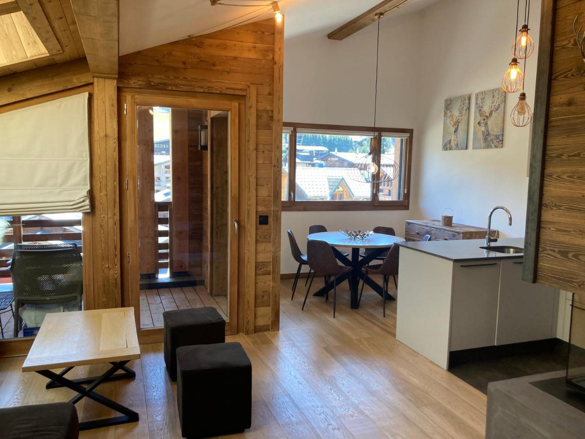 Le Lodge Chasse Montagne Les Gets Zewnętrze zdjęcie