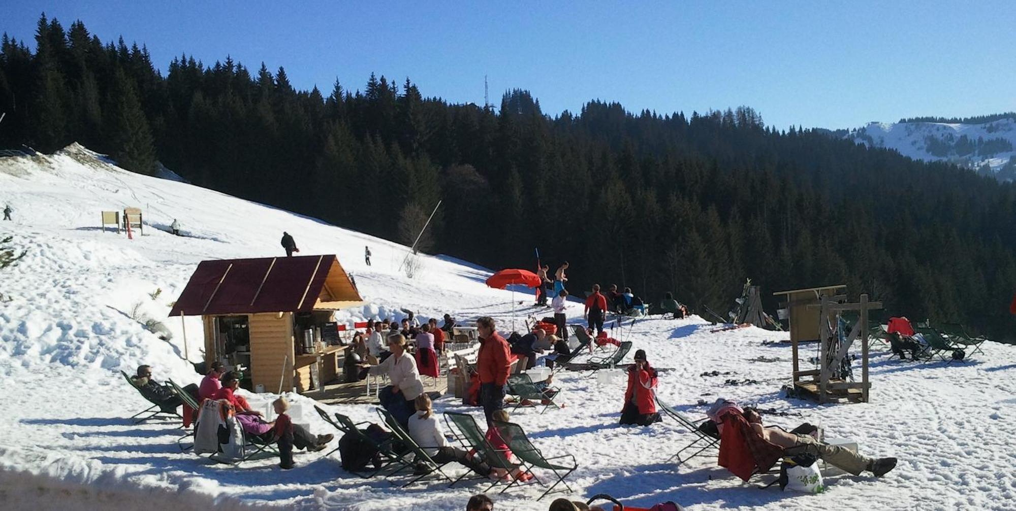 Le Lodge Chasse Montagne Les Gets Zewnętrze zdjęcie