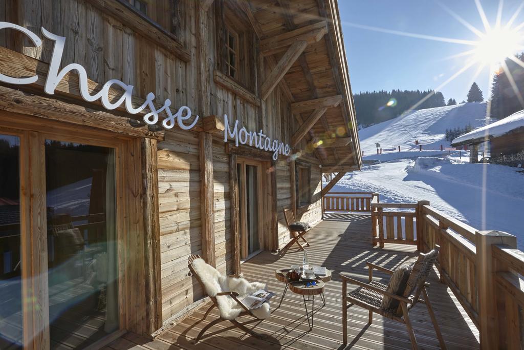 Le Lodge Chasse Montagne Les Gets Zewnętrze zdjęcie